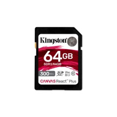Kingston Canvas React Plus 64 Gb Sd - SDR2/64GB